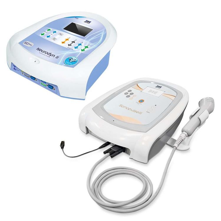 sonopulse-III-ultrassom-1-3-mhz-mais-neurodyn-II-eletroestimulacao-tens-fes-russa-ibramed