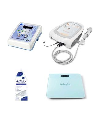 sonopulse-iii-ultrassom-1-3-mhz-e-neurodyn-iii-ibramed-e-balanca-technolife-branca-hb8004a-e-gel-clinico